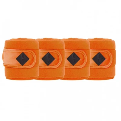 Abbildung von Kentucky Bandagen Polar Fleece Velvet Orange Warmblut