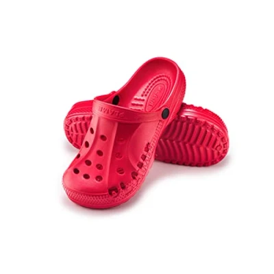 Abbildung von ESTRO Gartenclogs Herren Gartenschuhe Damen Unisex Leicht Gummischuhe Sommer Garten Clogs A78 (39, Rot)