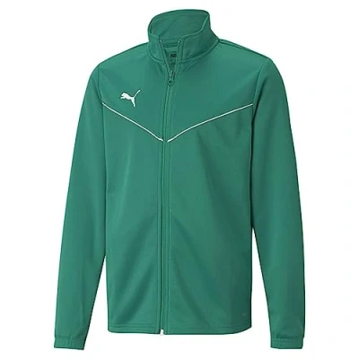Abbildung von Puma Teamrise Training Unisex Trainingsjacke für Kinder, Größe: 140, Gruenweiss