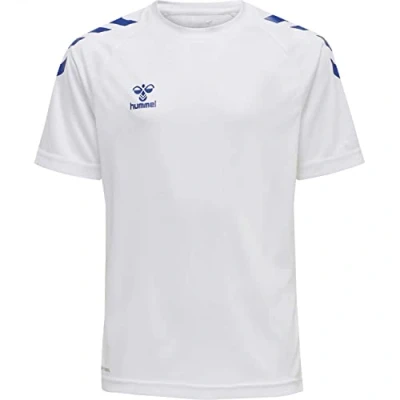 Abbildung von Hummel XK CORE Sport Tshirt für Kinder, Größe: 116, White true blue
