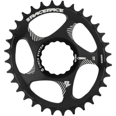 Abbildung von Direct Mount Oval Kettenblatt 32 Zähne Schwarz