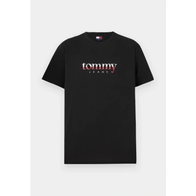 Abbildung von Tommy Jeans T Shirt »aus Jersey mit Logo«