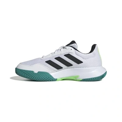 Abbildung von adidas Performance GAME SPEC 2 Multicourt Tennisschuh, Herren, Größe: 46, Ftwr white/core black/pure teal Schuhe