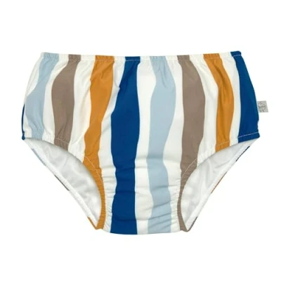 Abbildung von LÄSSIG Baby Kinder Schwimmwindel Windelbadehose/Swim Diaper Waves Blue/Nature, 19 24 Monate, Größe: 92