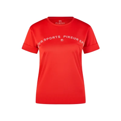 Abbildung von Pikeur T Shirt Sports SS25 Red FlameVerkauft von Agradi