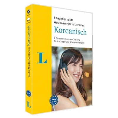 Abbildung von Langenscheidt Audio Wortschatztrainer Koreanisch: 7 Stunden intensives Training für Anfänger und Wiedereinsteiger