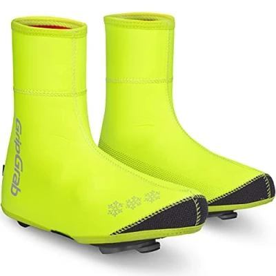 Abbildung von GripGrab Arctic Gefütterte Winter Rennrad Überschuhe Extrem Warme wasserdichte Winddichte Thermo Radsport Überzieher