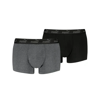 Abbildung von PUMA Men&#039;s Elements Trunk, Grey Combo, XL (2er Pack)