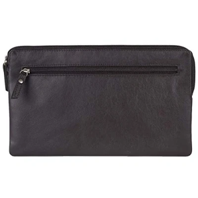 Abbildung von Banktasche Geldtasche LEAS in Echt Leder, braun Special Edition
