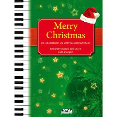 Abbildung von Merry Christmas für Klavier, Keyboard oder Gitarre: Die 45 beliebtesten und schönsten Weihnachtslieder leicht arrangiert: Alte neue