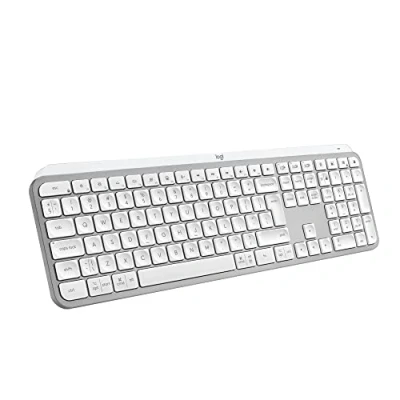 Abbildung von Logitech MX Keys S Hellgrau, US QWERTY Layout