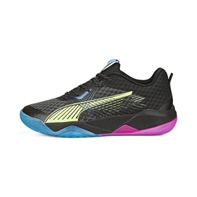 Abbildung von PUMA Unisex Eliminate Power Nitro II Hallenturnschuh, Black Fizzy Light Ocean Dive Festival Fuchsia, 41 EU