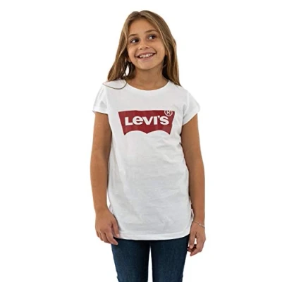 Abbildung von Levi&#039;s Batwing TEE Tshirt print für Kinder, Größe: 158, Red/white
