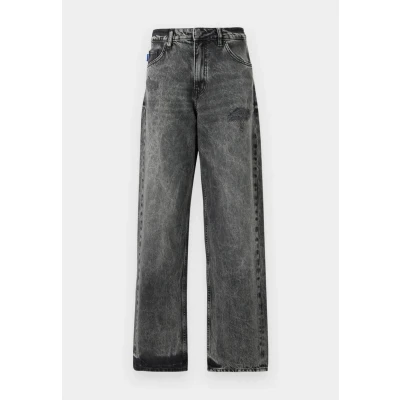 Abbildung von HUGO LENI Jeans Relaxed Fit, Damen, Größe: 26x34, Black