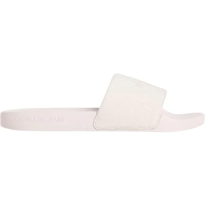 Abbildung von Calvin Klein Jeans Slide Monogram Pantolette flach, Damen, Größe: 41, Triple whisper pink Schuhe