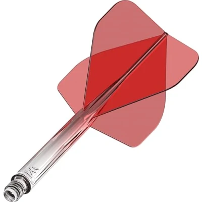 Abbildung von Mission Darts Force 90 Integriertes präzisionsgeformtes Dart Flight und Schaftsystem, Packung mit 3 professionellen, sehr langlebigen kombinierten Flights Schäften, Standard Nr. 2