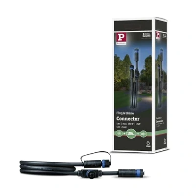 Abbildung von Paulmann Plug &amp; Shine 94273 Kabel 1 m, Eingang, 2 Ausgänge