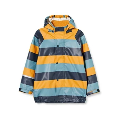 Abbildung von CareTec Unisex Kinder Rain Jacket Pu W/O Fleece Regenset, Smoke Blue (969), 86 EU
