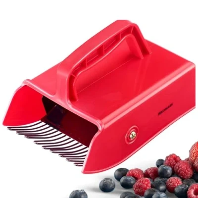 Abbildung von Westmark Beerenpflücker Ideal zum Pflücken von Heidelbeeren und anderen Wild Beeren, für den Garten, ohne scharfe Kanten, ergonomischer Griff BPA frei
