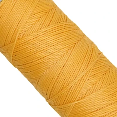 Abbildung von LINHASITA, Garnspule, gewachst, 100 g / 170 Meter, Dicke: 1 mm, Polyester, Makramee Garn, 30 Farben metros gr cremefarben
