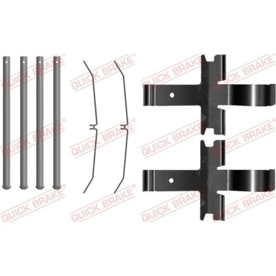 Abbildung von QUICK BRAKE 109 0081 Zubehörsatz, Scheibenbremsbelag