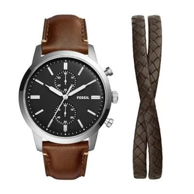Abbildung von Fossil Townsman Chronograph, Herren, Größe: One Size, Pro planet brown