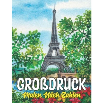 Abbildung von Großdruck malen nach Zahlen: Malbuch für erwachsene mit komplexen fantastischen Motiven zum Entspannen zahlen buch ... Frauen