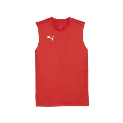 Abbildung von Puma Teamfinal TANK Top, Herren, Größe: XXL, Rotsilber