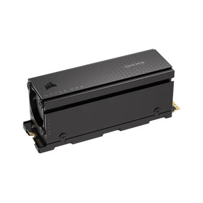Abbildung von Corsair MP700 PRO Mit Luftkühler 1TB M.2 PCIe Gen5 x4 NVMe 2.0 SSD 2280 Bis zu 11.700MB/sec Sequentielles Lesen High Density TLC NAND Schwarz