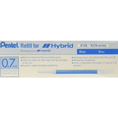 Abbildung von Pentel KFR7 C Nachfüllmine für Hybrid Gel Roller blau