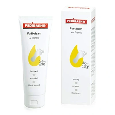 Abbildung von Pedibaehr FuÃŸbalsam, FuÃŸcreme mit Propolis Fusspflege für jeden Hauttyp, PediBaehr, 125 ml