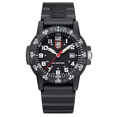 Abbildung von Luminox Leatherback SEA Turtle Giant XS.0321.L Mens Watch 44mm Military in Black Date Function 100m Water Resistant