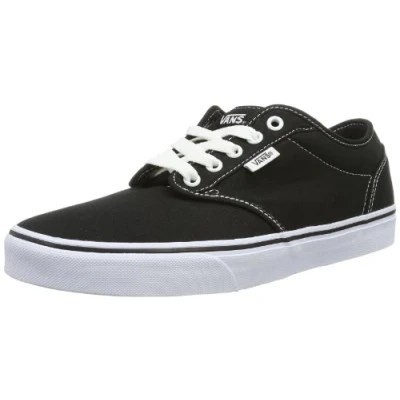 Abbildung von Vans Herren Atwood Sneaker, Canvas Black White, 40 EU