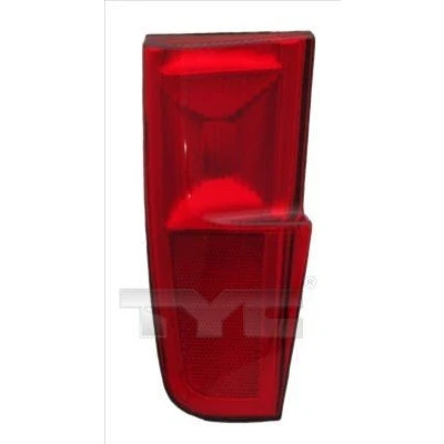 Abbildung von TYC 17 0061 00 2 Rückstrahler Rot hinten rechts FIAT: Punto II Hatchback