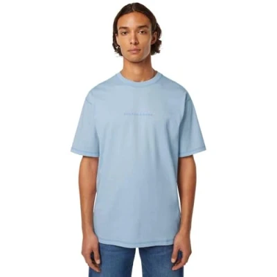 Abbildung von Scotch &amp; Soda Front Chest LOGO Tshirt print, Herren, Größe: XL, Sky blue