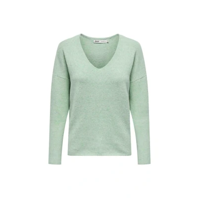 Abbildung von ONLY Onlrica LIFE V NECK Strickpullover, Damen, Größe: Medium, Lichen