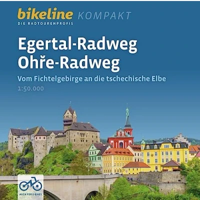 Abbildung von Egertal Radweg Ohře Radweg: Vom Fichtelgebirge an die tschechische Elbe. 1:50.000, 282 km, GPS Tracks Download, Live Update (bikeline Radtourenbuch kompakt)