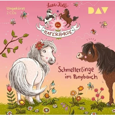 Abbildung von Die Haferhorde Teil 4: Schmetterlinge im Ponybauch: Ungekürzte Lesung mit Bürger Lars Dietrich (2 CDs)