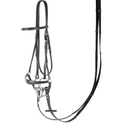 Abbildung von Harry&#039;s Horse Hannoversches Reithalfter Schwarz Pony