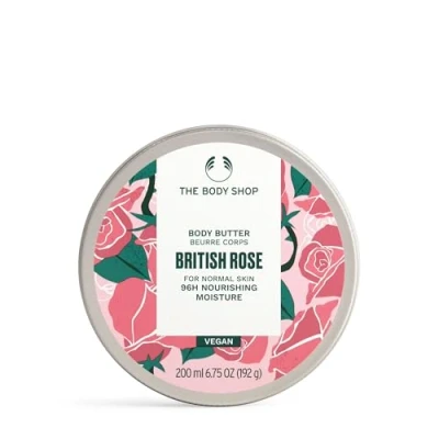 Abbildung von The Body Shop British Rose Körperbutter 24h, 1er Pack