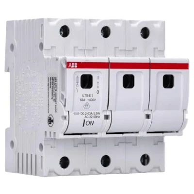 Abbildung von ABB ILTS E3D0 Sich. Lasttrennschalter D0,3P.,63A 2CDE103001R1901