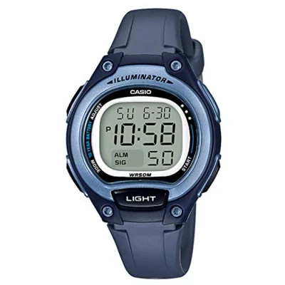 Abbildung von CASIO COLLECTION DamenArmbanduhr Digital Quarz Harz LW 203 2AVEF