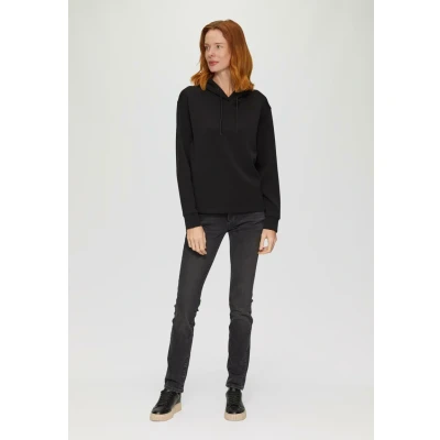 Abbildung von s.Oliver Hoodie aus Scuba im Relaxed Fit schwarz 38