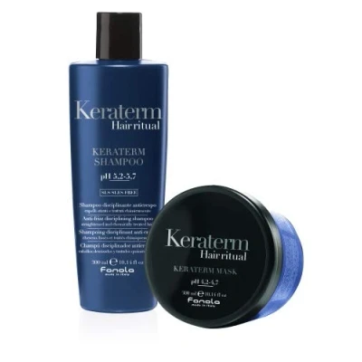 Abbildung von Fanola KERATERM Set: Hair Ritual Shampoo &amp; Maske 300 ml