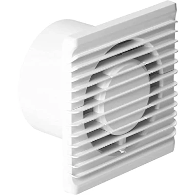 Abbildung von Miratic Badlüfter 100mm Lüfter Wandmontage WC zur Verbindung mit einem Bewegungsmelder