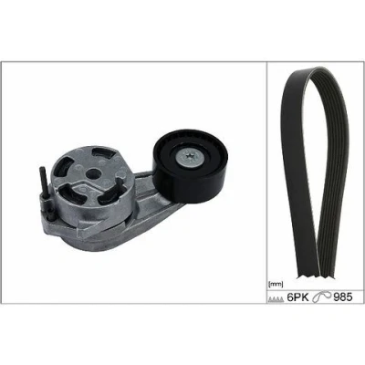 Abbildung von INA 529 0482 10 Keilrippenriemensatz Generatorfreilauf prüfen und ggf. erneuern BMW: 3 Saloon, Touring, 1 Hatchback