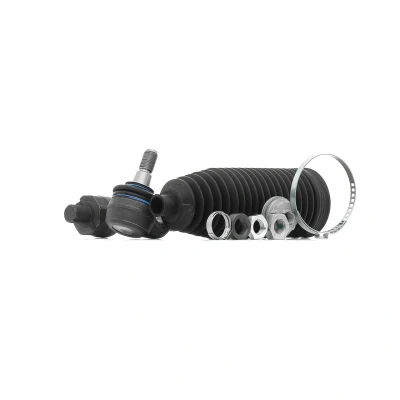 Abbildung von FEBI BILSTEIN 43774 Spurstange Vorderachse links, rechts mit Schellen, Mutter, Lenkmanschetten BMW: X5