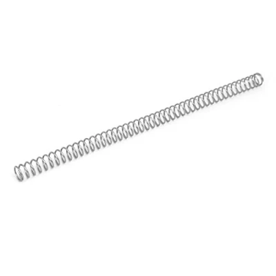 Abbildung von sourcing map 1,5mmx15mmx305mm 304 Edelstahl Druckfedern Silberton
