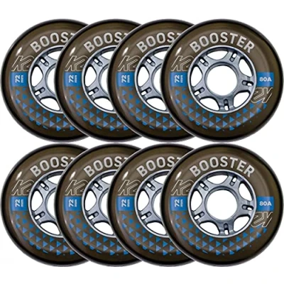 Abbildung von K2 Skates Booster 72MM 80A 8 Wheel Pack W ILQ 5 Black 30F3005