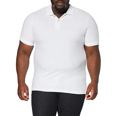 Abbildung von JP 1880 Herren große Größen Übergrößen Menswear L 8XL Poloshirt, Basic, Halbarm, Piqué, bis 10XL schneeweiß 5XL 702560200